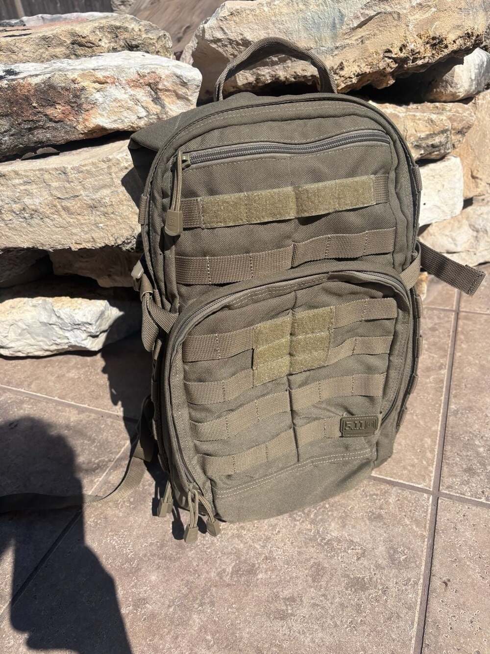 5.11 Tactical Rush 12 Backpack - Odin Green 24L Day Pack